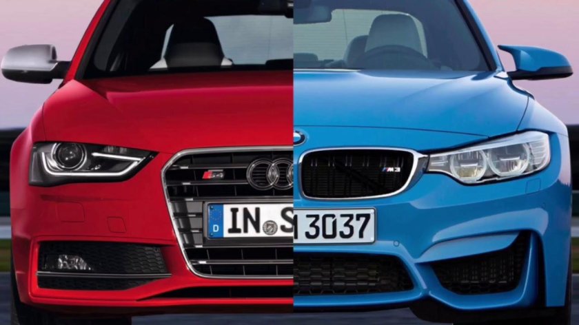 BMW m5 и Ауди