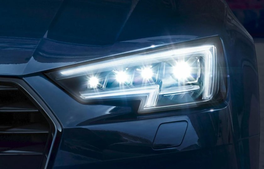 Фары Ауди лед