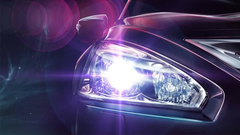 Фары машины