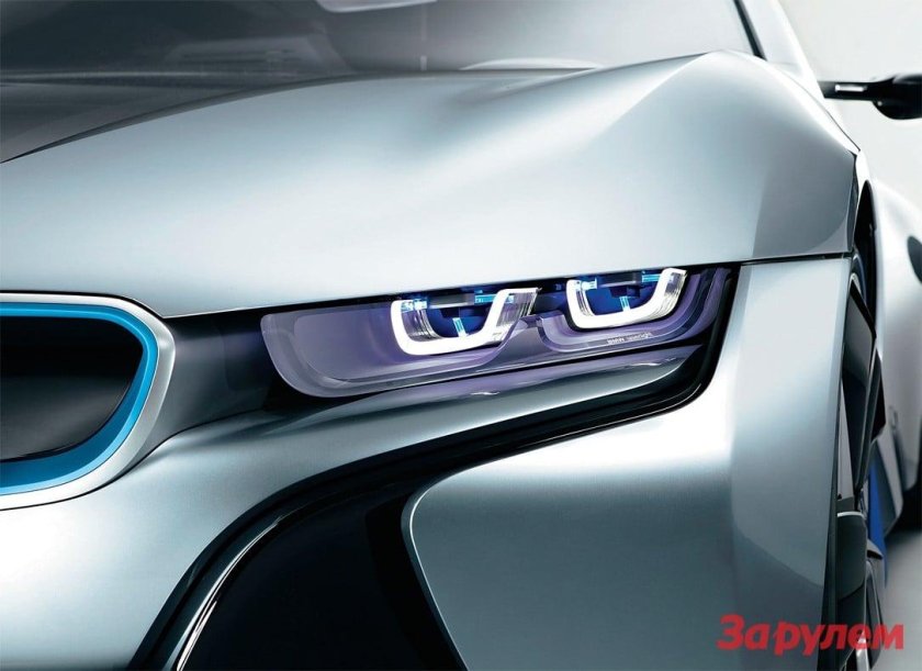 Лазерные фары бмв