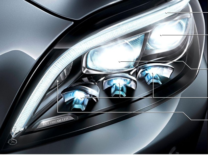 Multibeam led Mercedes