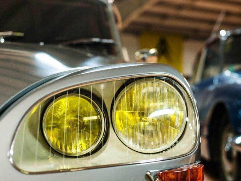 Желтые фары