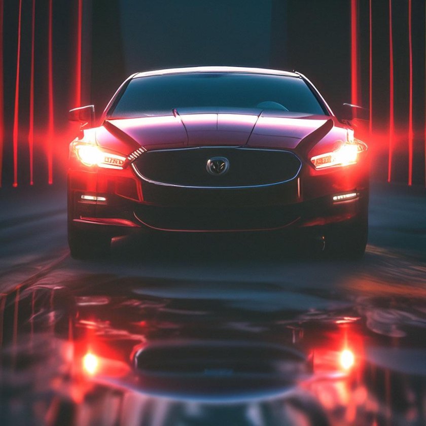 Фары в темноте