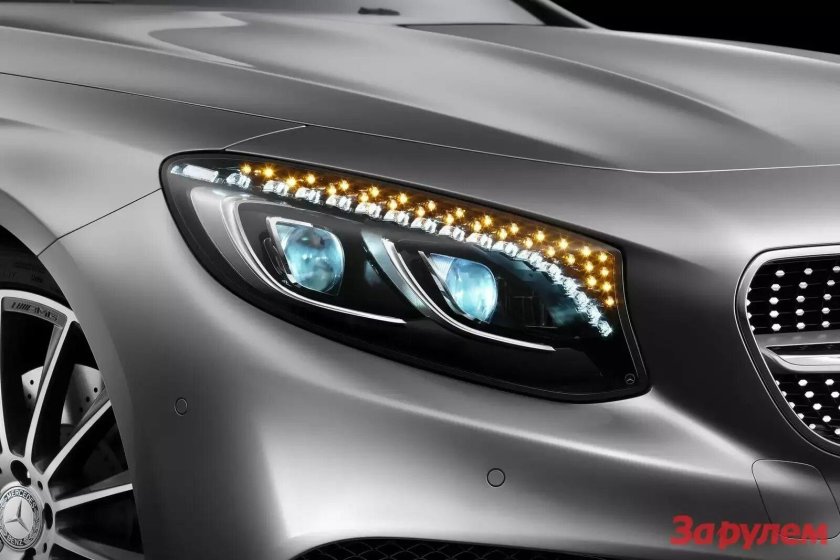 Фары Сваровски Мерседес s Coupe