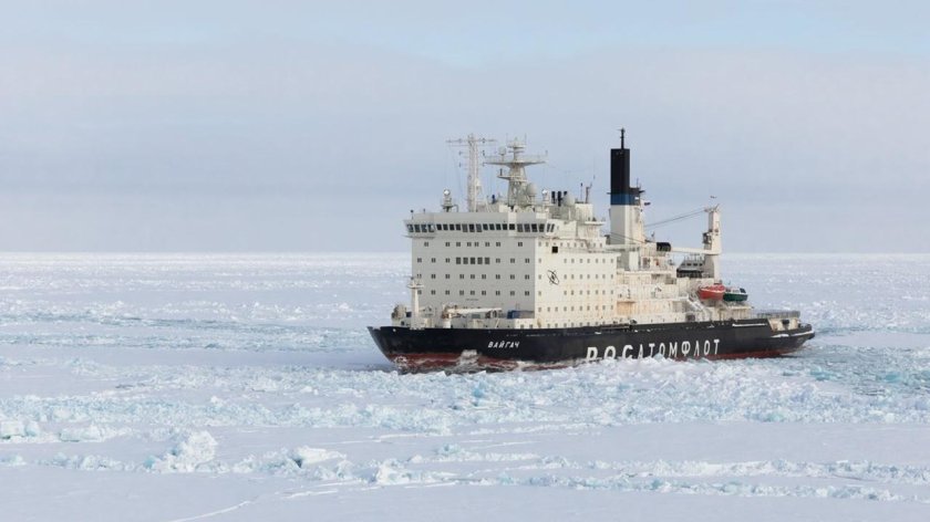 Вайгач атомный ледокол