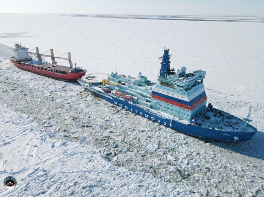 Новый атомный ледокол россии