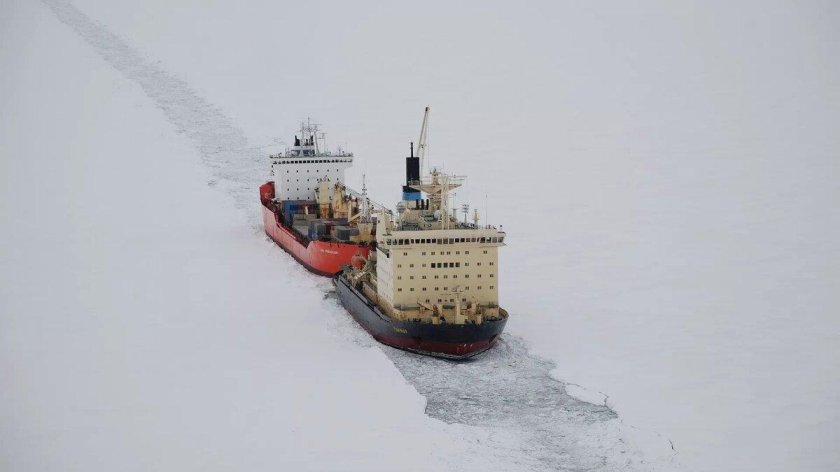 Северный морской путь Караван судов