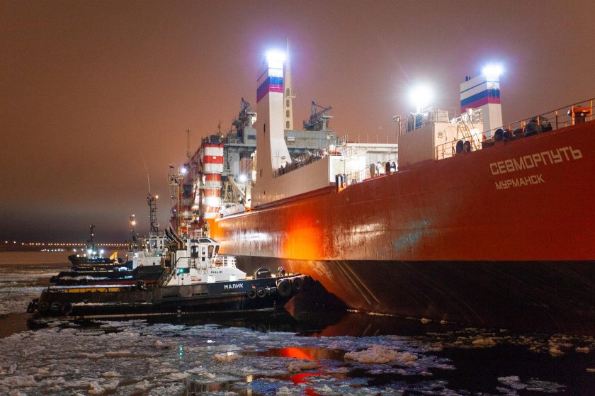 Атомный контейнеровоз Севморпуть