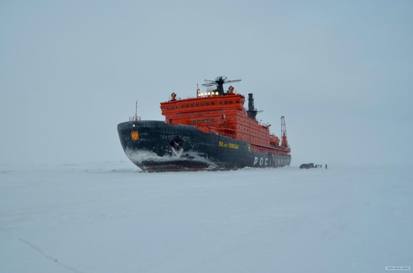 50 Лет Победы атомный ледокол