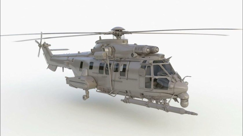 Cпасательный вертолет