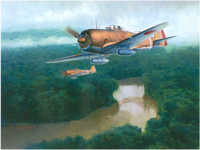 Истребитель Nakajima ki-44