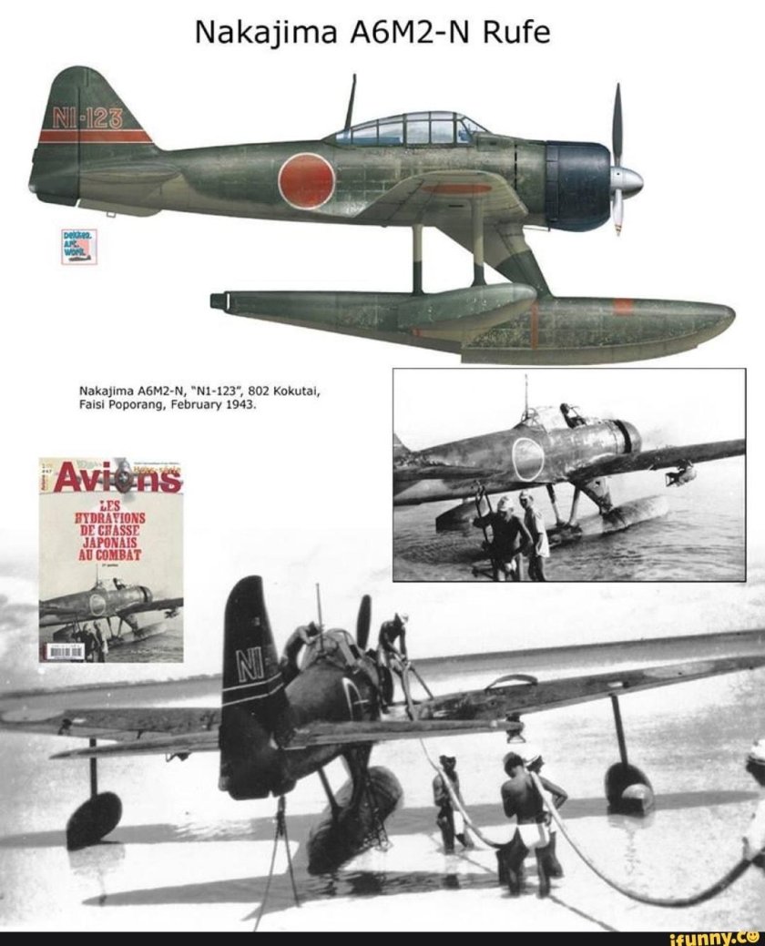 Mitsubishi a6m2-n rufe