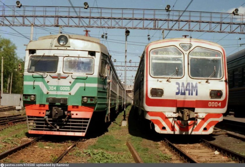 Электропоезд эд4м 0001