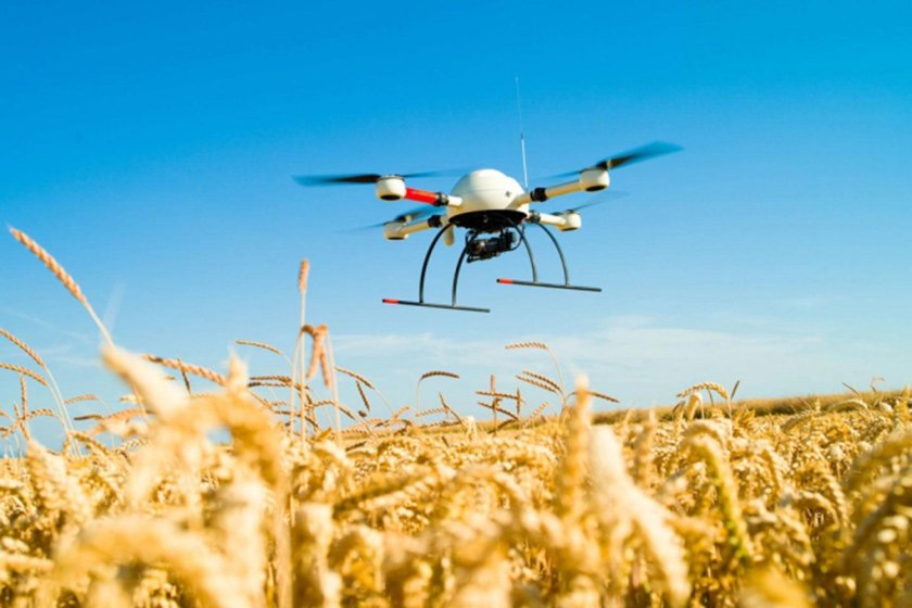 Беспилотники в поле