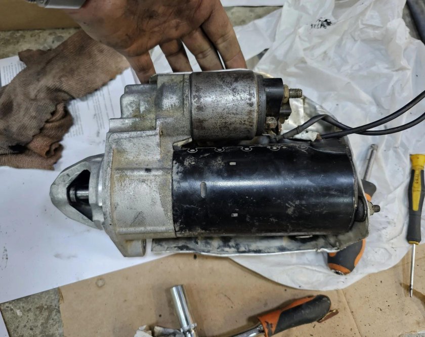 Стартер BMW e39