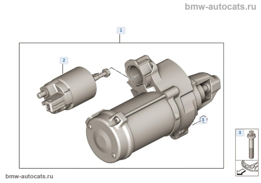 БМВ x6 стартер