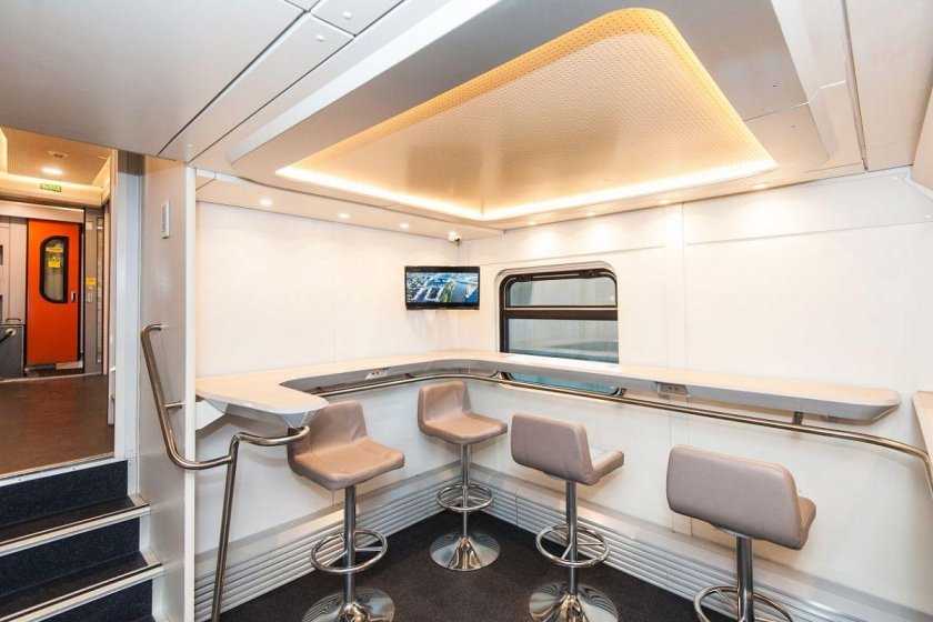 Вагон бистро в Сапсане что это