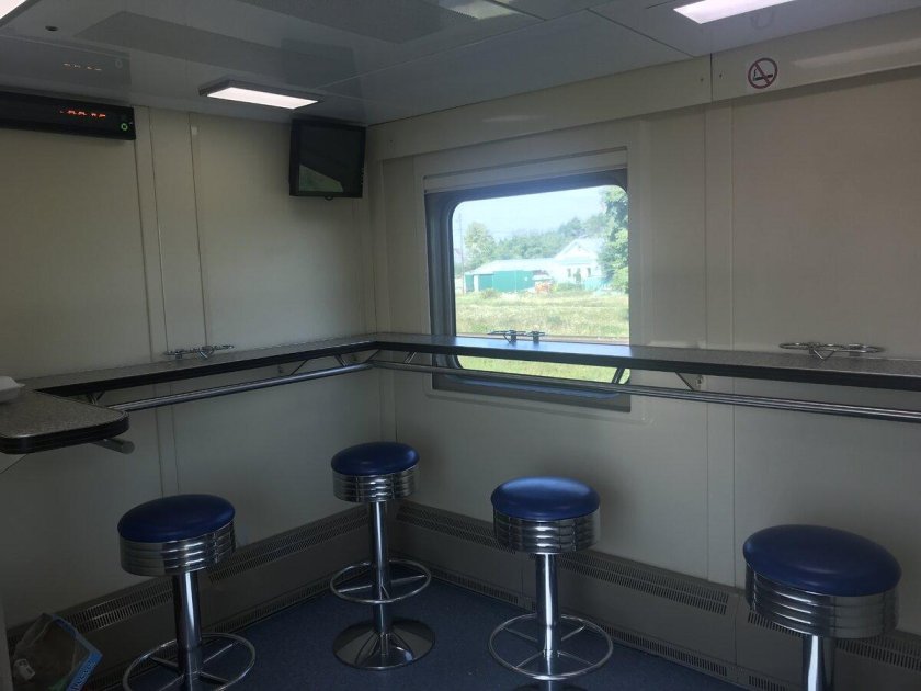 Поезд Таврия вагон буфет