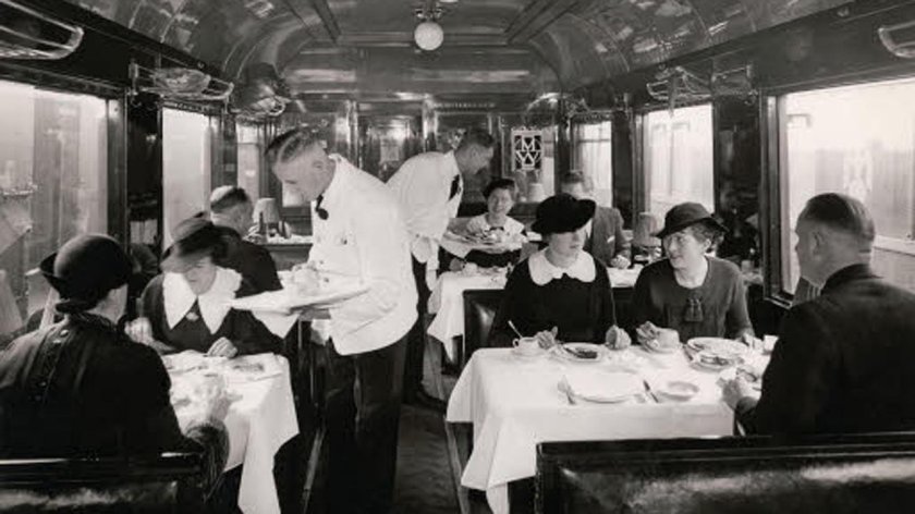 Вагон-ресторан Восточный экспресс 19 века