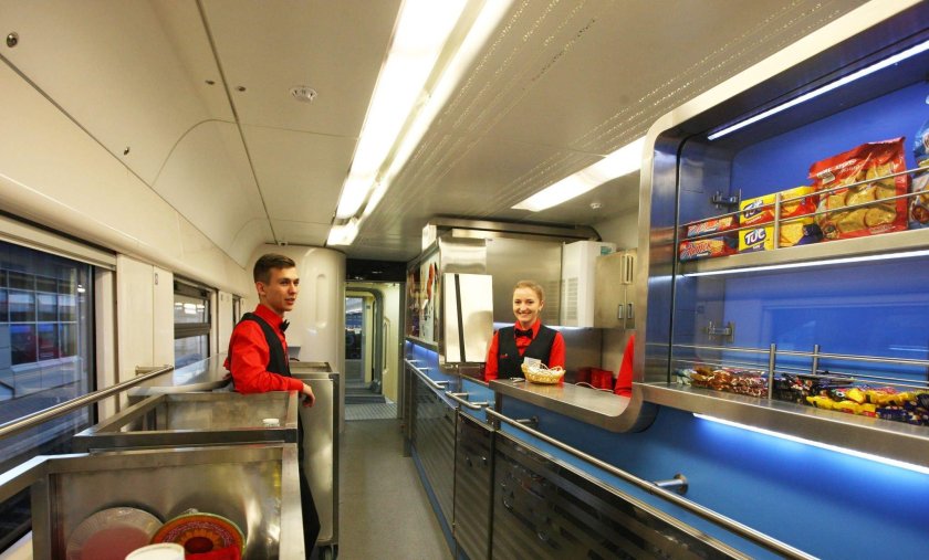 Вагон буфет Сапсан