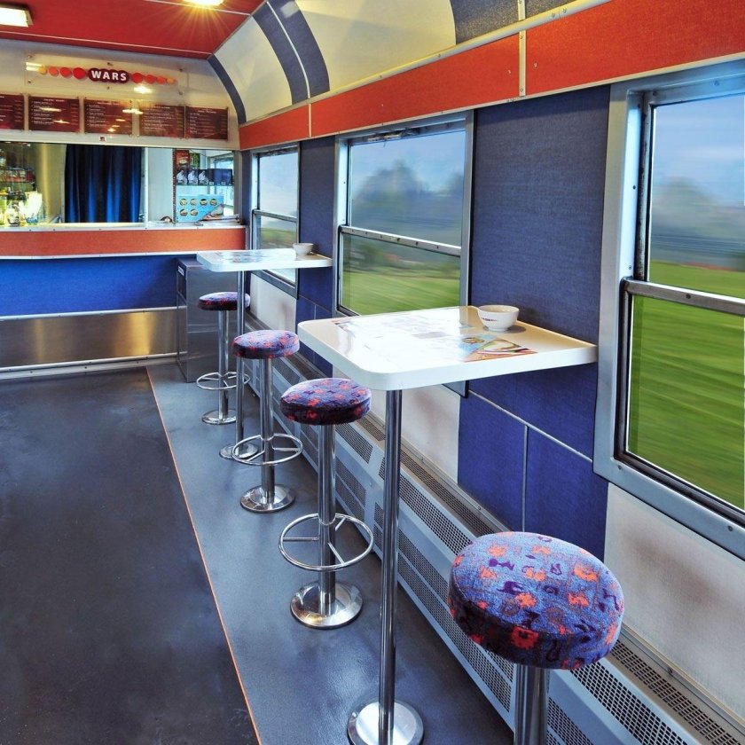 Вагон бистро в Сапсане что это