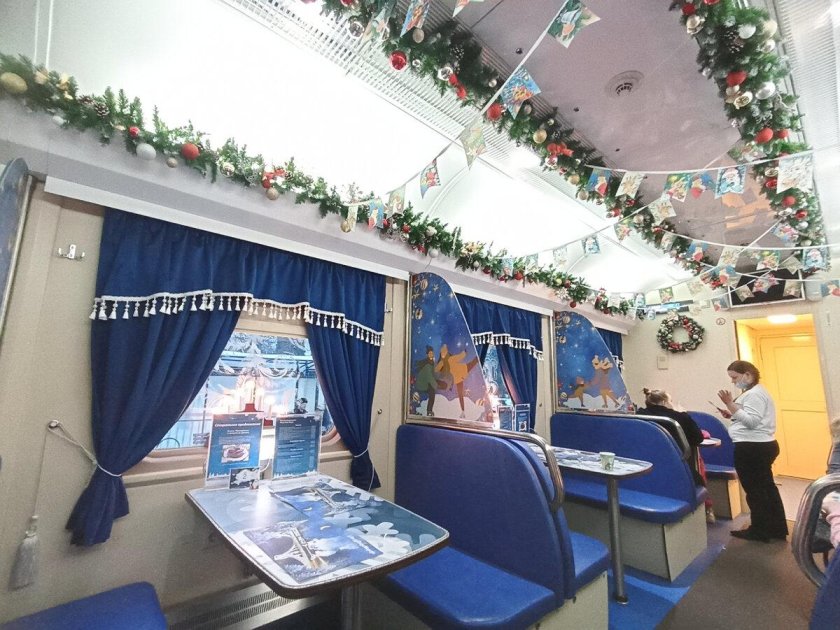 Поезд деда мороза