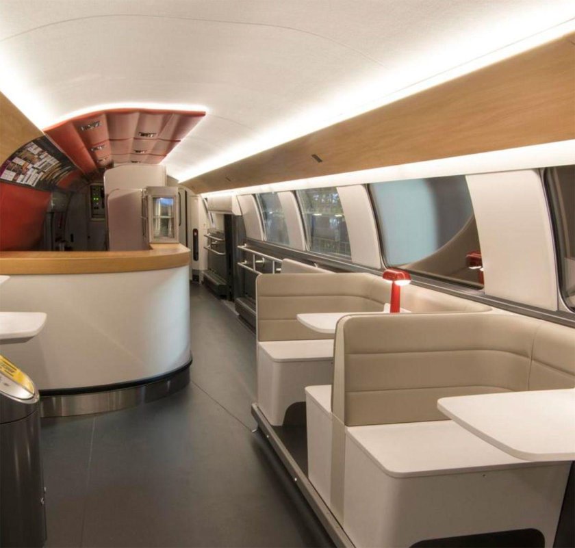 TGV(Train a grande Vitesse) внутри