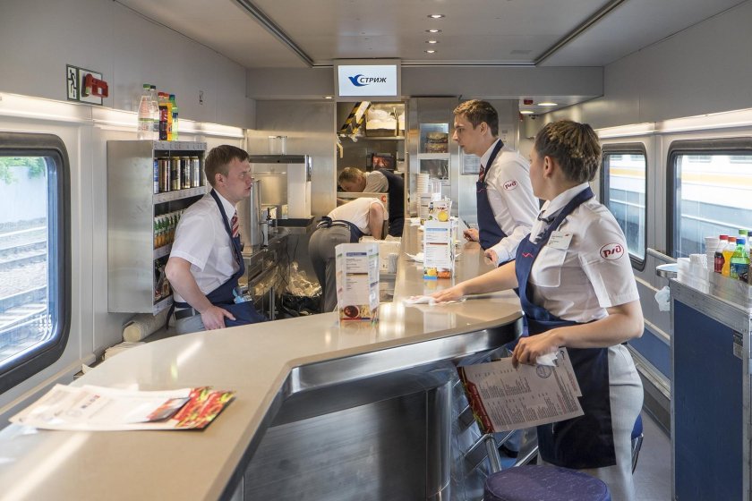 Вагон буфет Сапсан
