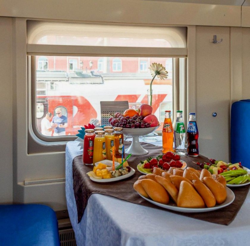 Вагон ресторан РЖД