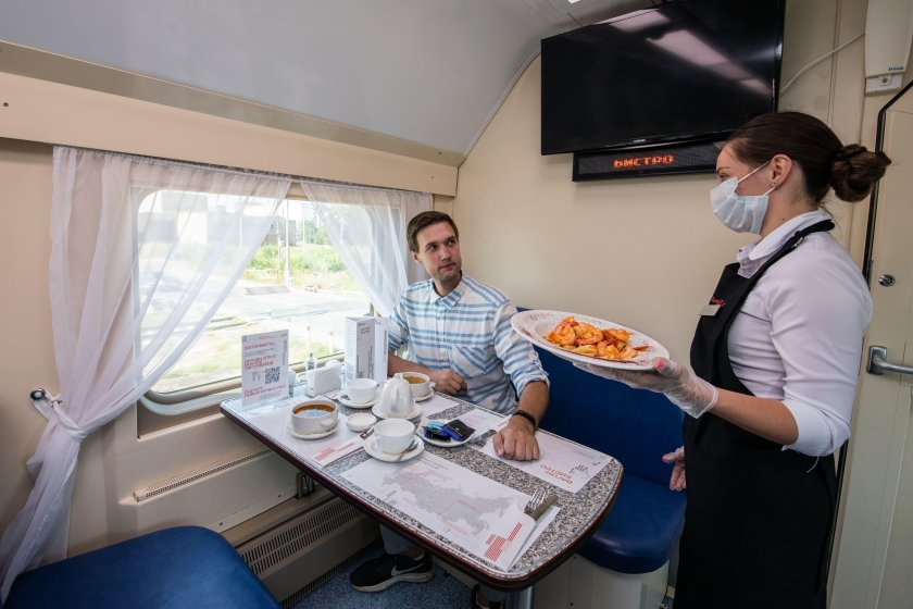 Вагон бистро в Сапсане что это