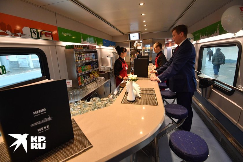 Вагон бистро в Сапсане что это