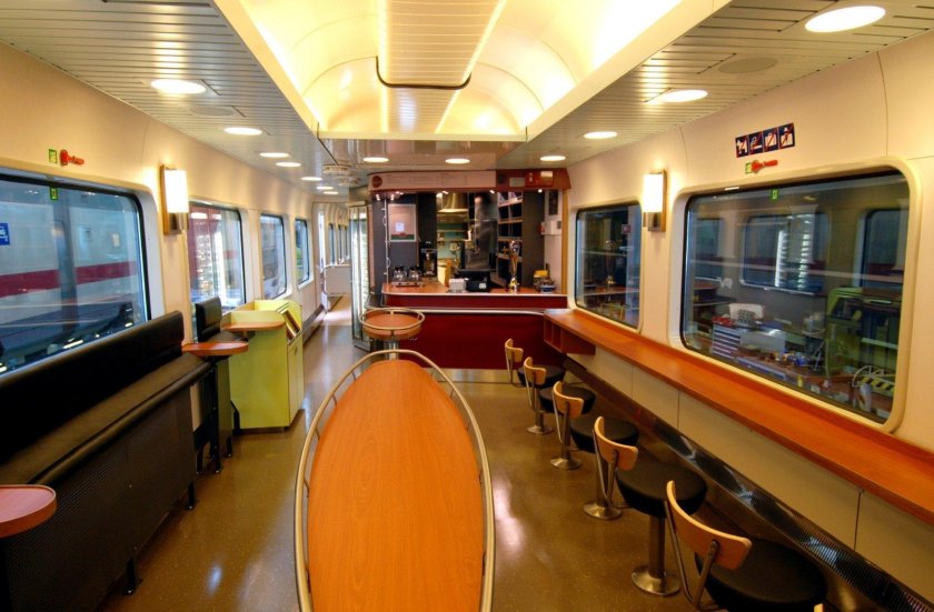 Вагон буфет Сапсан