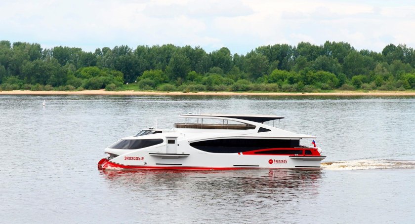 Электрокатамаран «экоходъ 2