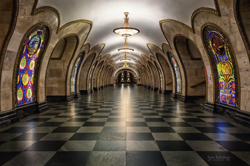 Станция метро Новослободская Кольцевая