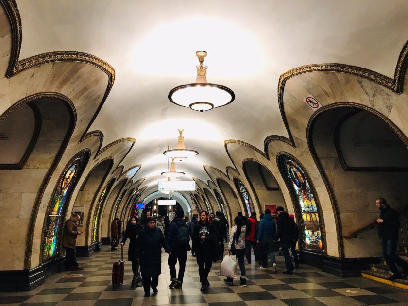 Станция Новослободская