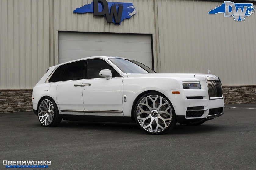 Rolls Royce Cullinan Wheels Black Forgiato