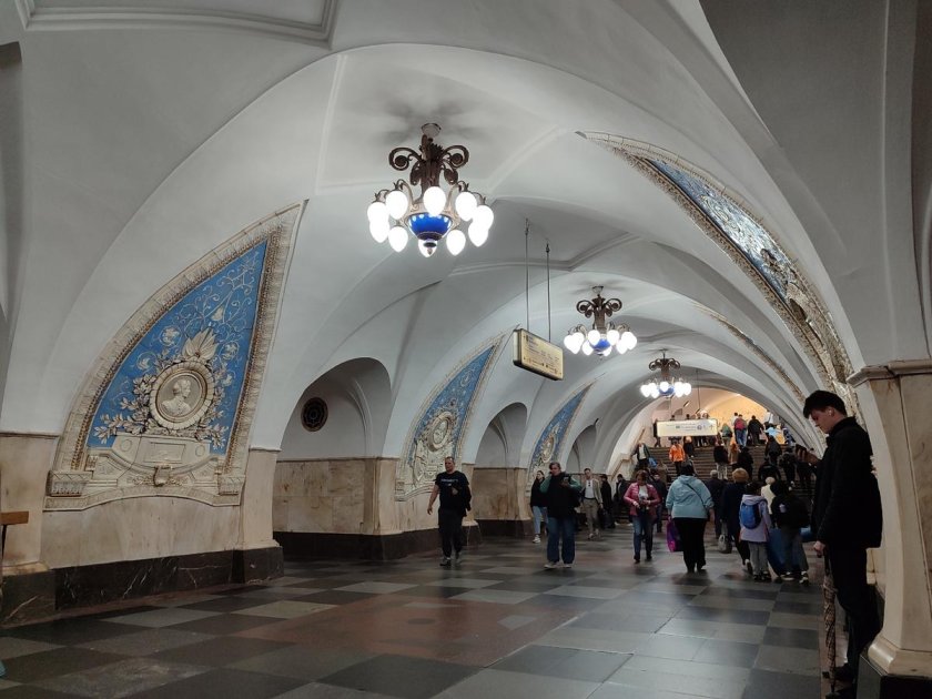 Станция таганская московского метрополитена