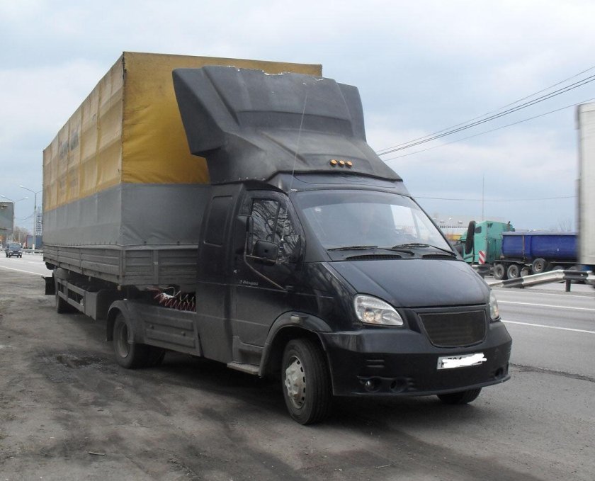 Газель седельный тягач 33104