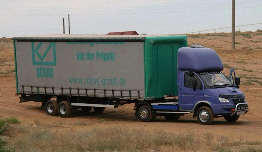 Газель полуприцеп 12 метров