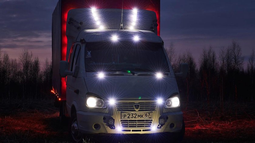 Тюнинговая Газель 3302