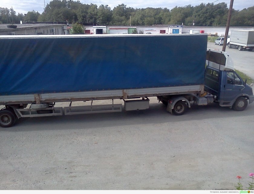 Газель полуприцеп 12 метров грузоподъемность