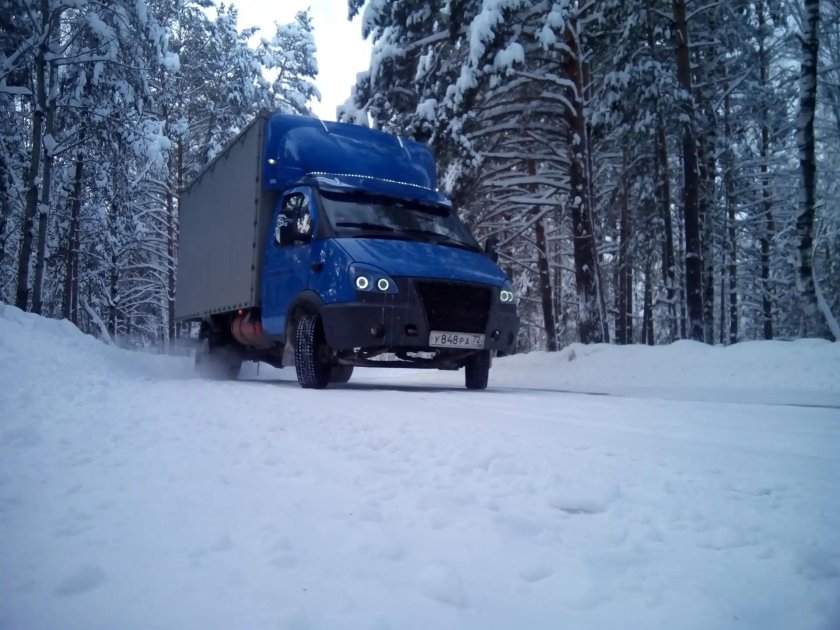 Газель Некст грузовая зима