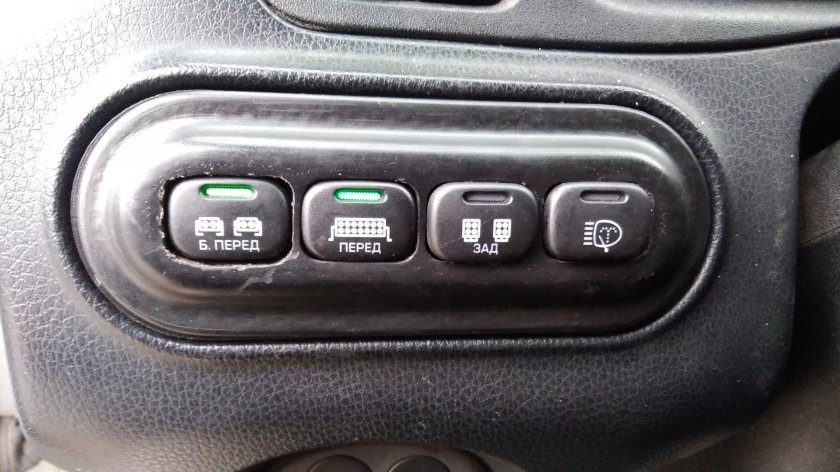 Кнопки Нива Шевроле