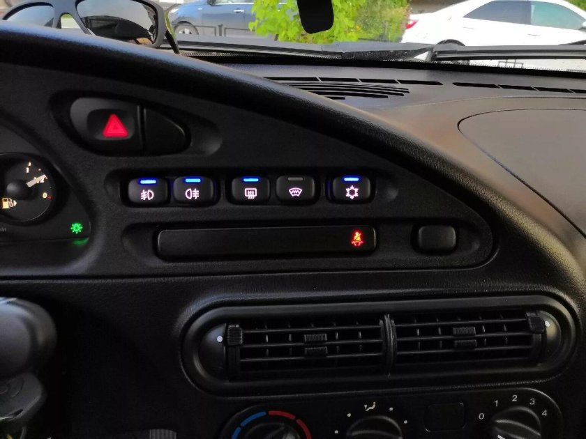 Пересвет кнопок Нива Шевроле