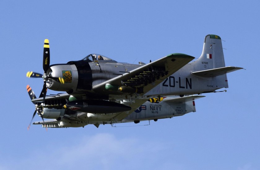 Ad-4 Skyraider во Вьетнаме