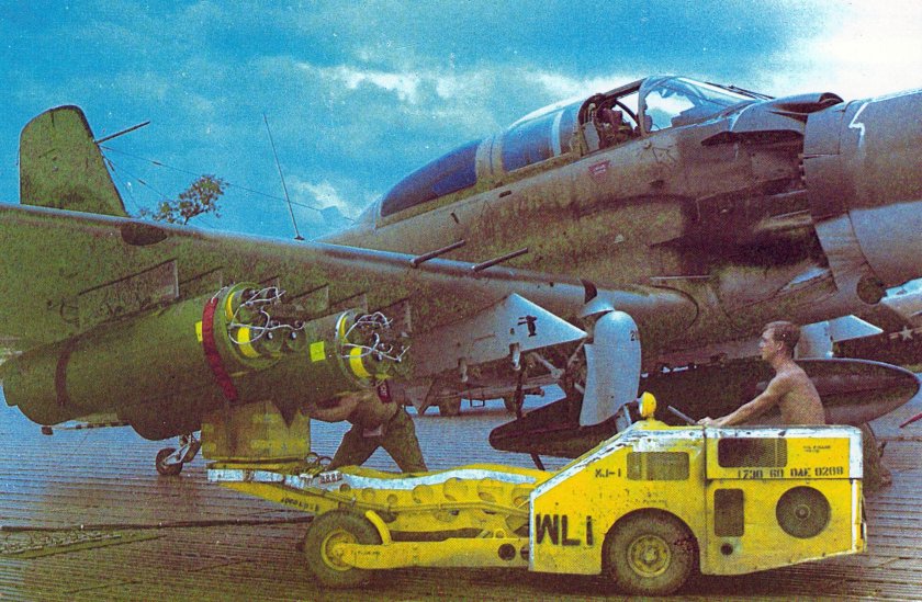 A-1h Skyraider Vietnam