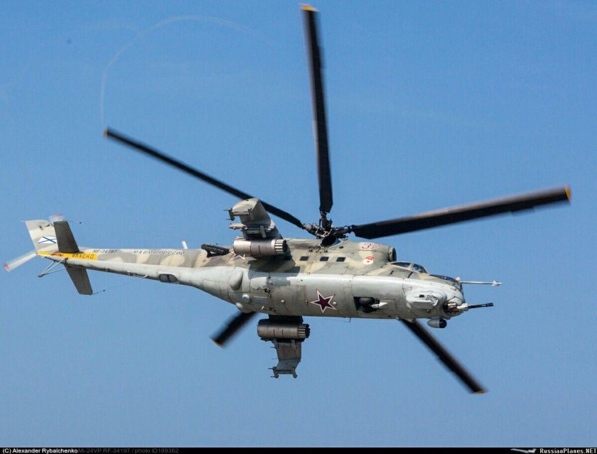 Вертолет "ми-24а"