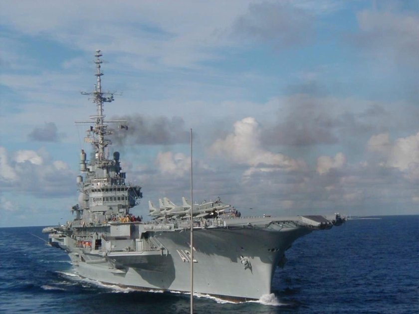 Sao Paulo авианосец