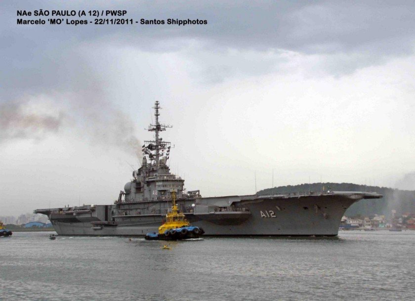 Авианосец Бразилии Сан-Паоло