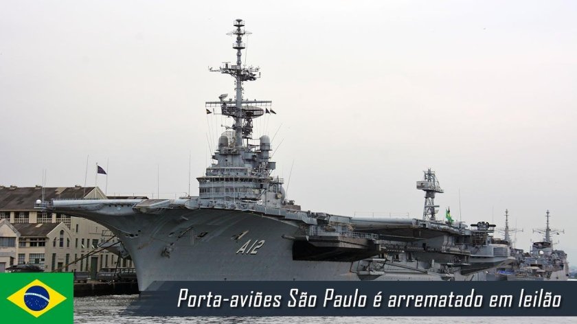 Бразильский авианосец Сан Паулу